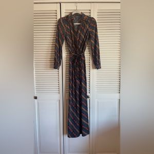 Super cute 70s, floral jumpsuit!